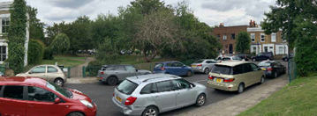 View of Sturdy Road inbetween Consort and Dr Harold Moody Park